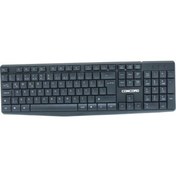 Resim Alo Ticaret Concord Usb Q Düzen Klavye (c-73) 