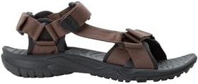 Resim Jack Wolfskin Lakewood Ride Sandal M, yürüyüş turları ve günlük kullanım için hafif erkek sandaleti, kaymaz tabanlı plaj ayakkabısı, bakımı kolay, erkekler için 