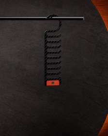 Resim Tie Hanger HQ704 Karbon Fiber Kravat Askısı - Siyah 