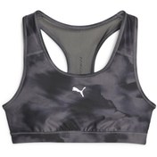 Resim RUN 4KEEPS MID IMPACT AOP BRA PUMA Black 