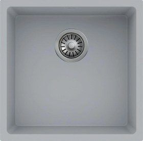 Resim Real Stone Steep 50x40 Beyaz Granit Mutfak Eviyesi Beyaz 