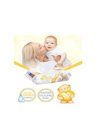 Resim Sleepy Sensitive Islak Mendil 90 x 12'li Set 