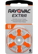 Resim Rayovac Extra Advanced 13 Numara Blister İşitme Cihazı Pili 6'lı 