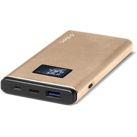 Resim Ttec AlumiSlim LCD Serisi 10.000mAh Taşınabilir Şarj Cihazı Altın QC 3.0 