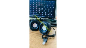 Resim Ata Elektronik Kablolu 2.0 Mini USB Hoparlör Bilgisayar Laptop Speaker Ses Sistemi 