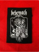 Resim ZID KOPYA - Behemoth Müzik grubu Dijital baskı Suya Dayanıklı Yama Patch Dikilebilir (12x9 cm) 