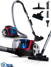 Resim Philips Powerpro CityToz Torbasız Süpürge Powercyclone5 Alergy HEPA 13 Filitreli 