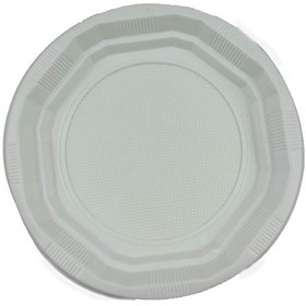 Resim Plastik Tabak 19cm 50 Adet 