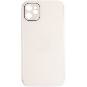 Resim Deluxe iPhone 12 Mat Beyaz Kılıf 