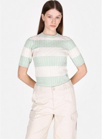 Resim Colin's Colins Slim Fit Kadın Yeşil Kazak Cl1073134 Q1.v2 Mgr Mint Yeşili 