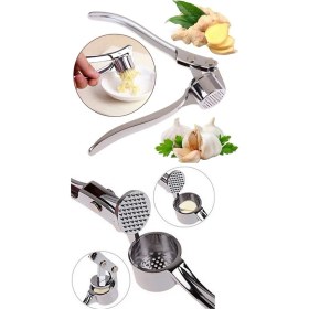 Resim Sihirlicin Çok Amaçlı Paslanmaz Çelik Sarımsak Ezici 