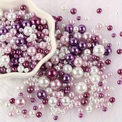 Resim 500 Adet Akrilik Boncuk Seti, Karışık Boyutlarda Renkli Yuvarlak Boncuklar, Delikli, 3-10Mm, 3-10Mm, El Yapımı Takı Yapımı, DIY Bileklik Kolye Pandantif 