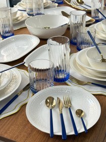 Resim Yemek Takımı Cross 181 Parça 12 Kişilik 