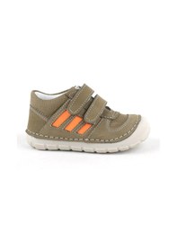 Resim Rakerplus Hakiki Deri Haki Ilk Adım Unisex Bebek Ayakkabısı Haki 