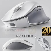 Resim RAZER PRO CLICK ERGONOMIK KABLOSUZ MOUSE BEYAZ RZ01-02990100-R3M1 