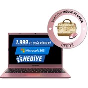 Resim Monster Huma H4 V5.1.12 Intel Core i5 1235U 14.1" 16GB RAM 1TB SSD FHD Rose Gold Windows 11 Home Taşınabilir Bilgisayar Monster