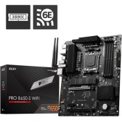 Resim Msı Pro B650-S Wıfı Ddr5 7200MHZ 1xhdmı 1xdp USB 3.2 M.2 Atx Am5 (Amd Am5 7000 Serisi Ile Uyumlu) 