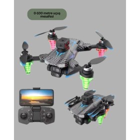 Resim Mestore 1080P Kameralı Drone Katlanabilir Tasarım Kolay Kullanım 
