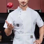 Resim Şef Kısa Kollu Nefes Alabilir Giysi, Otel Restoranları için Uzun Kollu Erkek Giyim, Mutfak, Batı Restoranı, Kafeterya, Erkek Süper Şef 