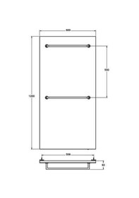 Resim VitrA Voyage Beyaz - Krom Havlupan A4478657 