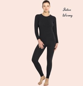 Resim Jiber Yumuşak Kumaşlı Üstün Kalite Kadifemsi Sıcak Tutan Termal Üst 