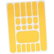 Resim Dolıty Bisiklet Zinciri Stay Etiket Parçaları Paster Dağ Sarı 