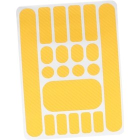 Resim Dolıty Bisiklet Zinciri Stay Etiket Parçaları Paster Dağ Sarı 