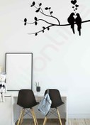 Resim Dijitonline Duvar Sticker - Ağaç Ve Kuş - 120x61 Cm 