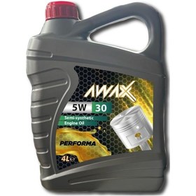 Resim Awax 5W-30 Motor Yağı 4 L 