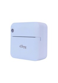 Resim C17m Mavi Mini Bluetooth Yazıcı Termal, Portable, Kartuşsuz Bas 