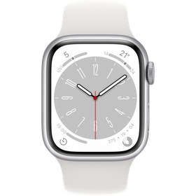 Resim Apple Watch Series 8 41mm Gümüş Akıllı Saat 