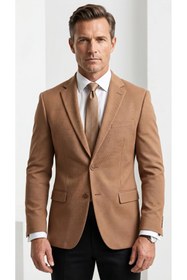 Resim Plus Scorpion Slim Fit Pike Dokuma Erkek Blazer Ceket - Modern Şık Günlük Kombin 