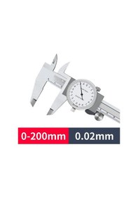Resim Reedark Tam Metal 0.02mm Hassasiyetli Tek Yönlü Sarsıntıya Dayanıklı Mikrometre: 0-200mm Ölçüm Aralığı 