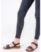Resim Fox Shoes Siyah Kadın Sandalet F288061309 