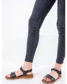 Resim Fox Shoes Siyah Kadın Sandalet F288061309 