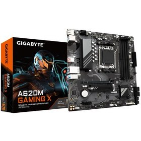 Resim GIGABYTE A620M-GAMING X, rev.1.0, 4xDDR5, 1xM.2, HDMI,DP, Type-C, AMD Ryzen 7000 Serisi, AM5 Soket Anakart 