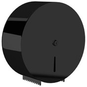 Resim Dibanyo Jumbo Wc Kağıtlık Verici Siyah 22 Cm Siyah 