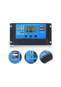 Resim Solar Panel Akü Şarj Cihazı 10A 12/24V 