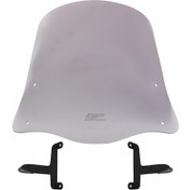 Resim GP Kompozit Scooter Universal 2020 Uyumlu Ön Cam Füme 42 cm 