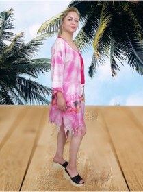 Resim boutique venüs Pembe Kisa Pareo 