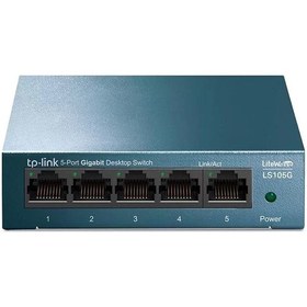 Resim Tp-lınk Ls105g 5 Port Gıgabıt Metal Kasa Swıtch 