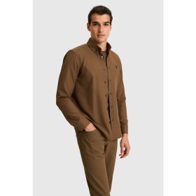 Resim U.s. Polo Assn. Erkek Kahverengi Gömlek Basic 50324708-VR029 