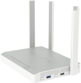 Resim Keenetic Titan AX3200 Mesh Wifi 6 Multi-Gigabit Router Çift Çekirdek Arm Cpu Işlemci 5-Port Gigabit ve 1-Port 2.5 Gigabit Yönetilebilir Fiber Destekli Router USB 2.0 ve Yüksek Hızlı USB 3.0 Portu 
