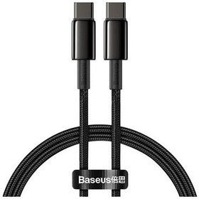 Resim Baseus Tungsten Gold 100W Şarj Kablosu Typec Typec Kablo 1 M CATW 