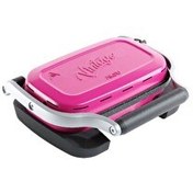 Resim Aksu Vintage T62W Double Pembe Waffle Makinesi 