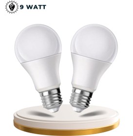 Resim TEKFA 9 Watt 2'Li Beyaz Işık Tasarruflu Ampul - Avize - Aydınlatma - Ampul 