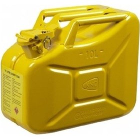 Resim Metal Yakıt Bidonu 10 Lt Sarı N11.23 