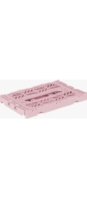 Resim Aykasa 261710 Katlanabilir Kasa Açık Pembe 4 Litre Ölçü ile Dayanıklı ve Fonksiyonel Depolama 