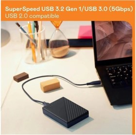 Resim Tuba Toptaş Wd WDBPKJ0050BBK-WESN Mypassport 5tb, 2,5&amp;quot; Usb3.2, Taşınabilir, Harici HDD Siyah, (Türkiye Distribütörü Garantili) 