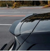 Resim Meridiangoods 1 Parça Glossy Black Maxton Stil Arka Tavan Spoiler Kanat Volkswagen Golf 6 7 7.5 Gtı Gtd R 